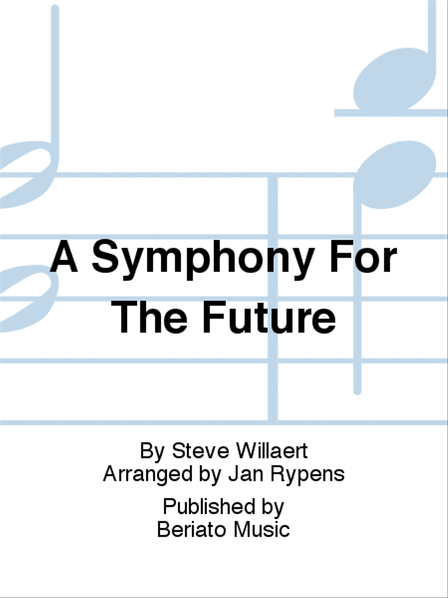 A Symphony For The Future Concert Band scores gallery preview page 1