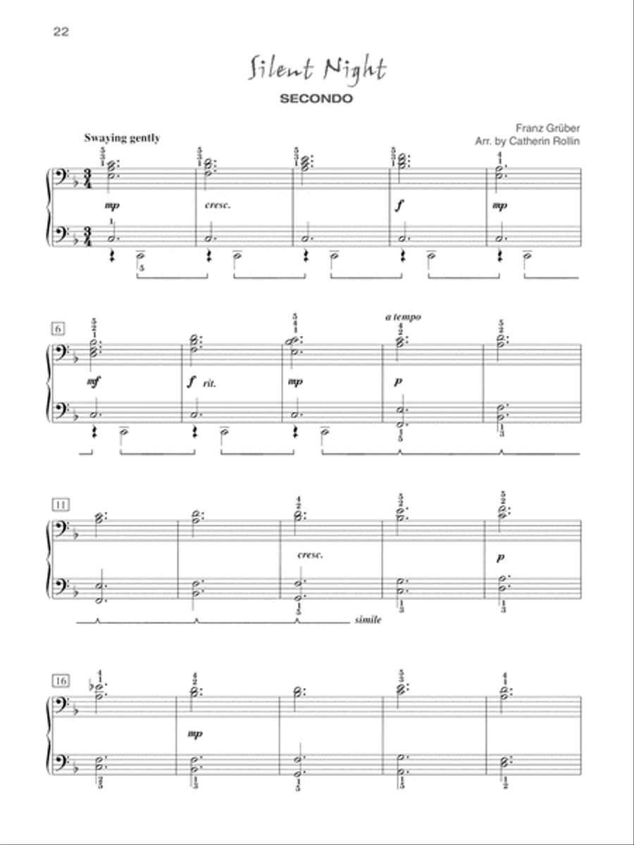 We Wish You a Jazzy Christmas Small Ensemble scores gallery preview page 14