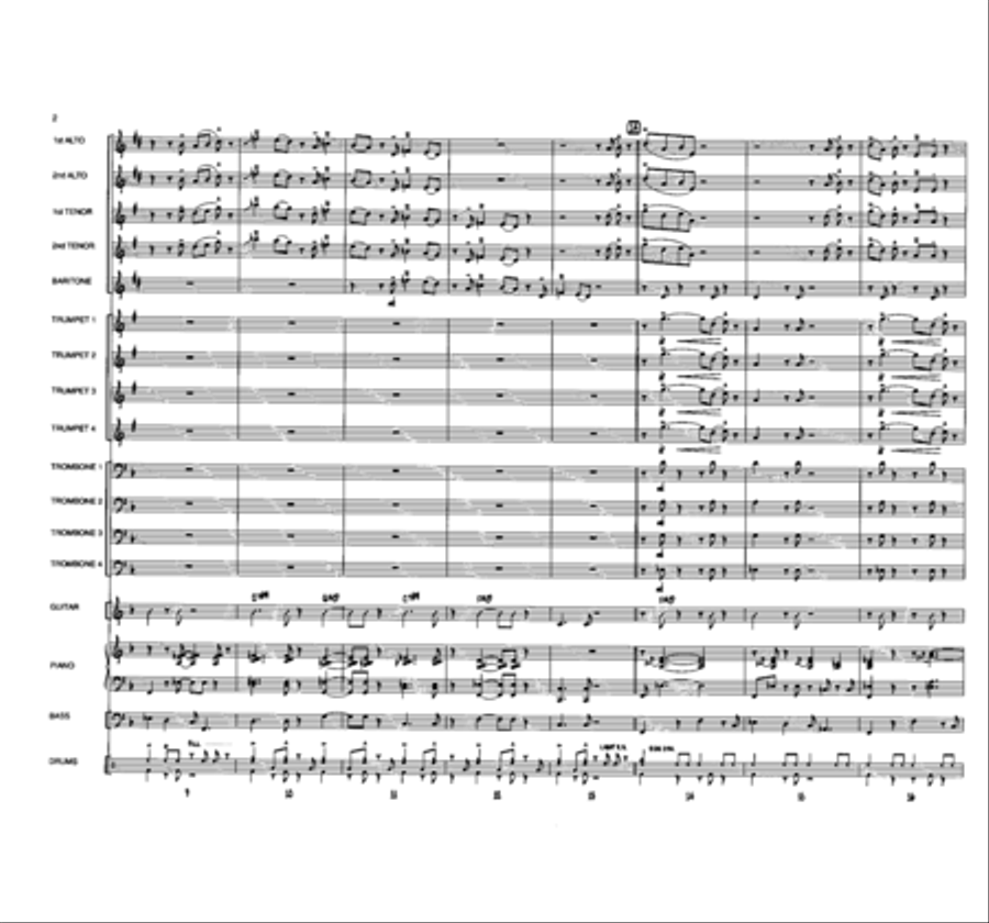 It Might As Well Be Swing Jazz Ensemble scores gallery preview page 3