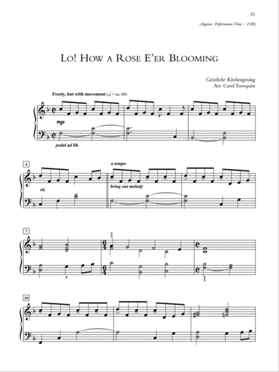 Christmas Carols for Today Piano Solo scores gallery preview page 4