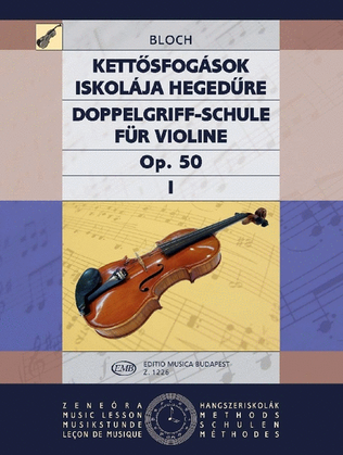 Book cover for Doppelgriff-Schule für Violine op. 50 Vol. 1