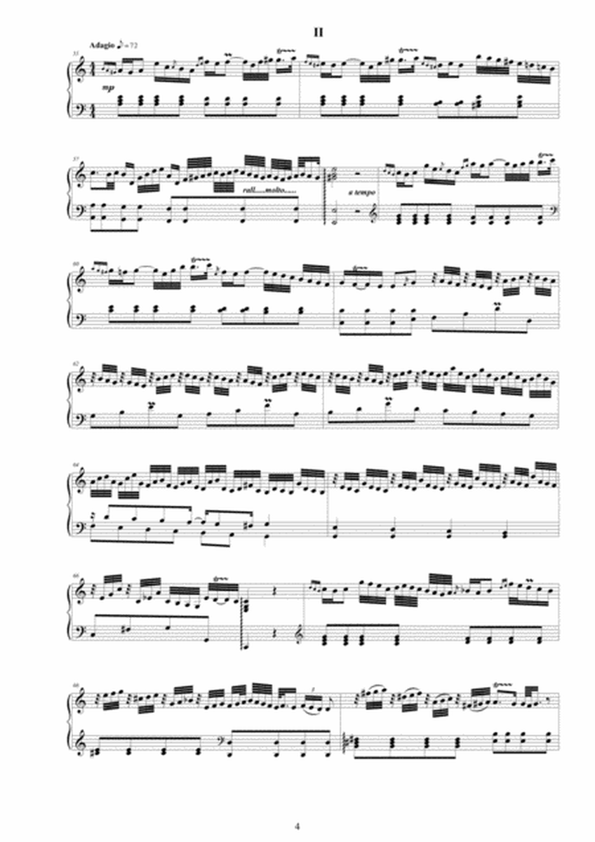 Platti - Harpsichord (or Piano) Sonata No.4 in A minor Op.4 CSPla13 image number null