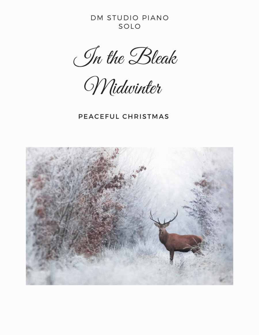 In the Bleak Midwinter Piano Solo scores gallery preview page 1