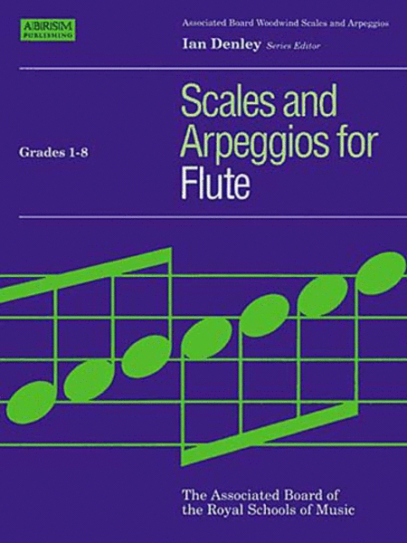 Flute Scales & Arpeggios, ABRSM Grades 1-8  Sheet Music