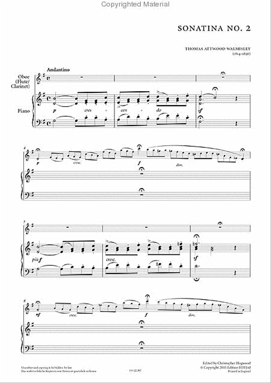 Two Sonatinas Two Sonatinas Piano Accompaniment scores gallery preview page 3