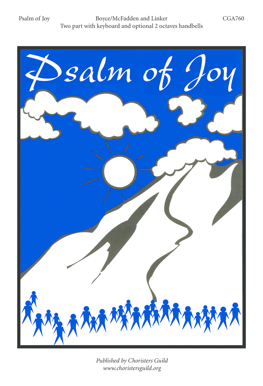 Psalm of Joy Unison Choir scores gallery preview page 1