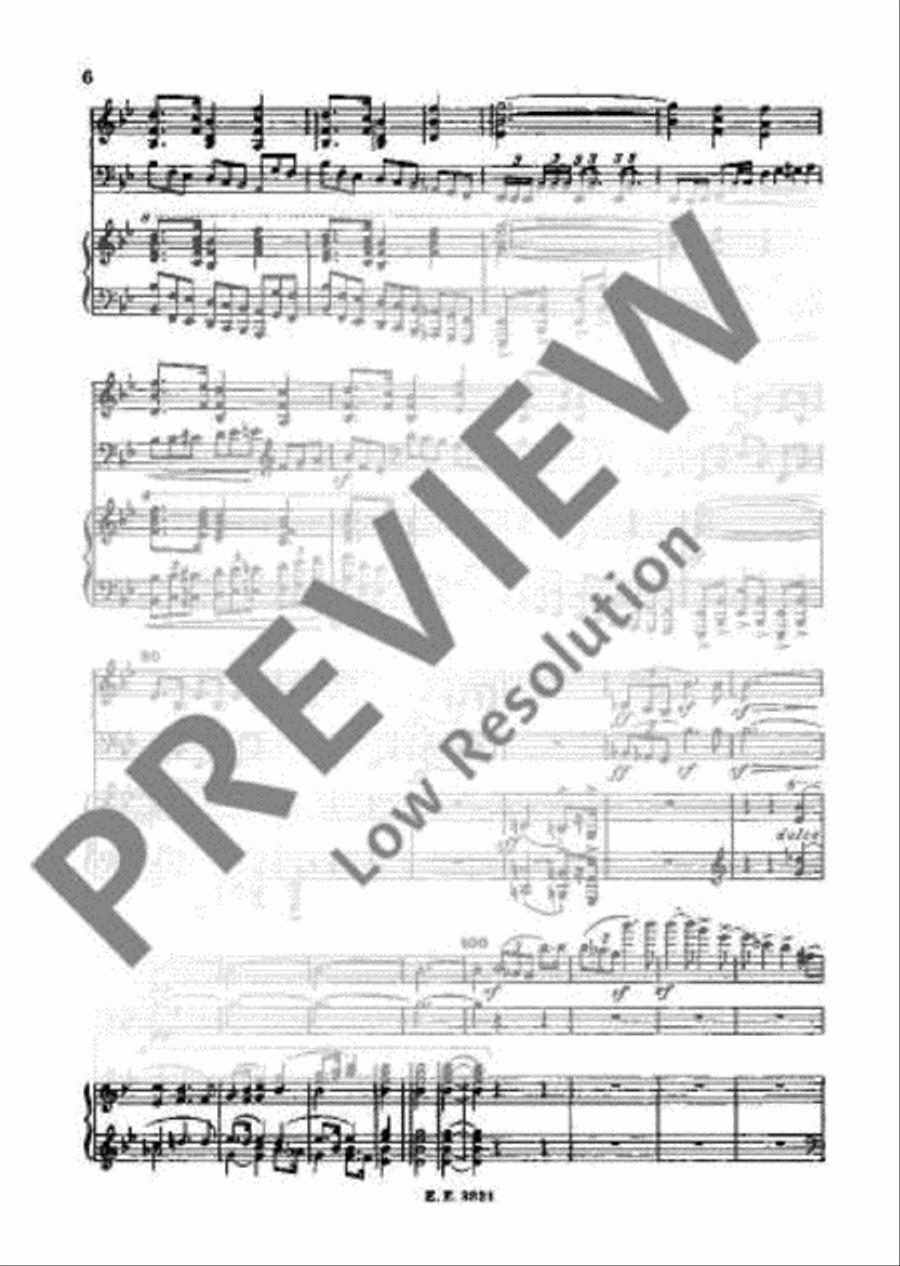 Piano Trio G minor Piano Trio scores gallery preview page 11