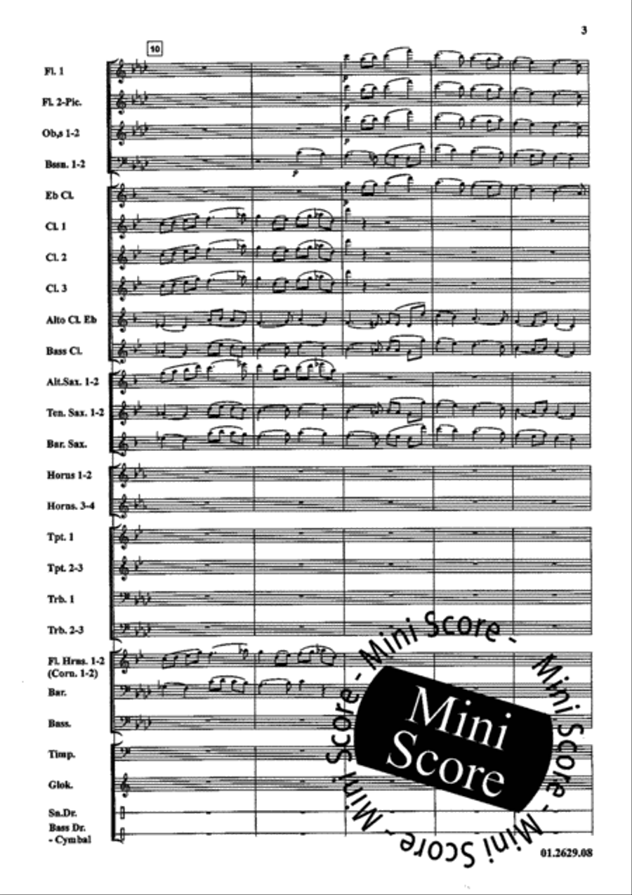 Musica Para Banda Musica Para Banda Concert Band scores gallery preview page 7