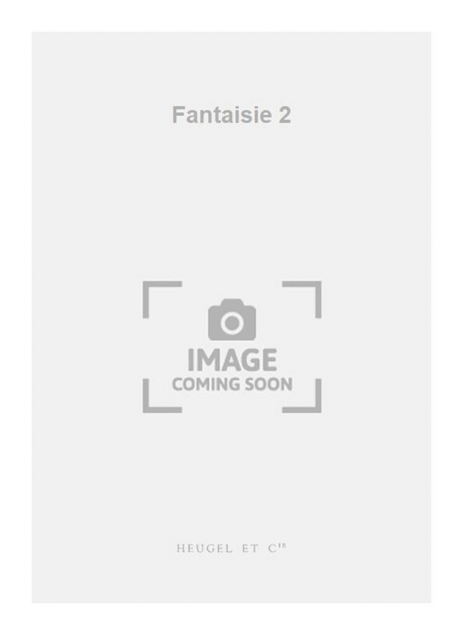 Fantaisie 2 Piano Accompaniment scores gallery preview page 1