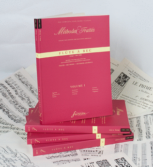 Book cover for Methods & Treatises Recorder - 4 Volumes - Europe