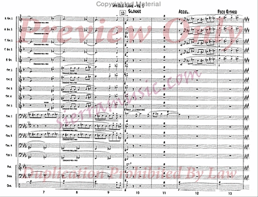 My Old Flame My Old Flame Jazz Ensemble scores gallery preview page 3