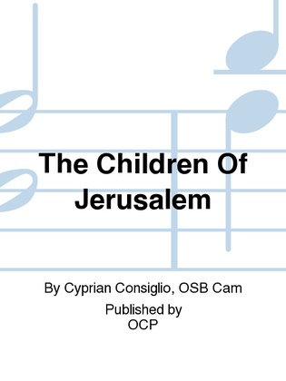 Book cover for The Children Of Jerusalem