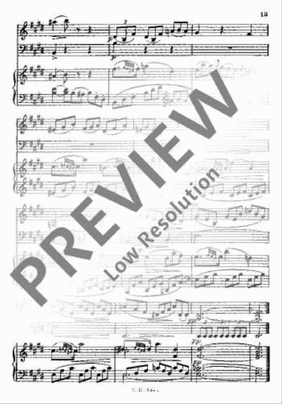 Piano Trio G major Piano Trio scores gallery preview page 16