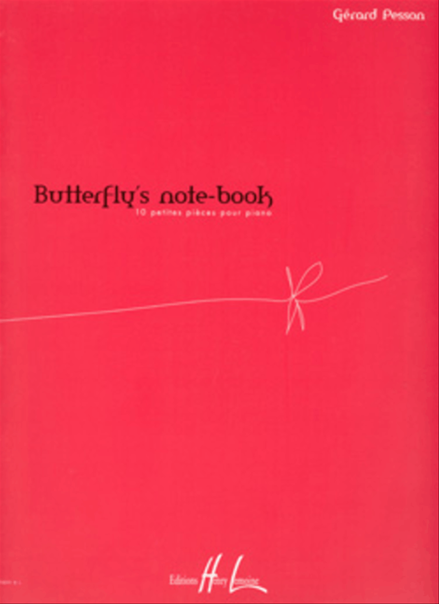 Butterfly's Note Book Piano Solo scores gallery preview page 1