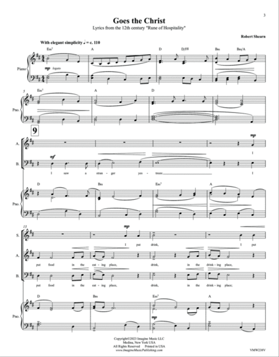 Goes the Christ 3-Part scores gallery preview page 4