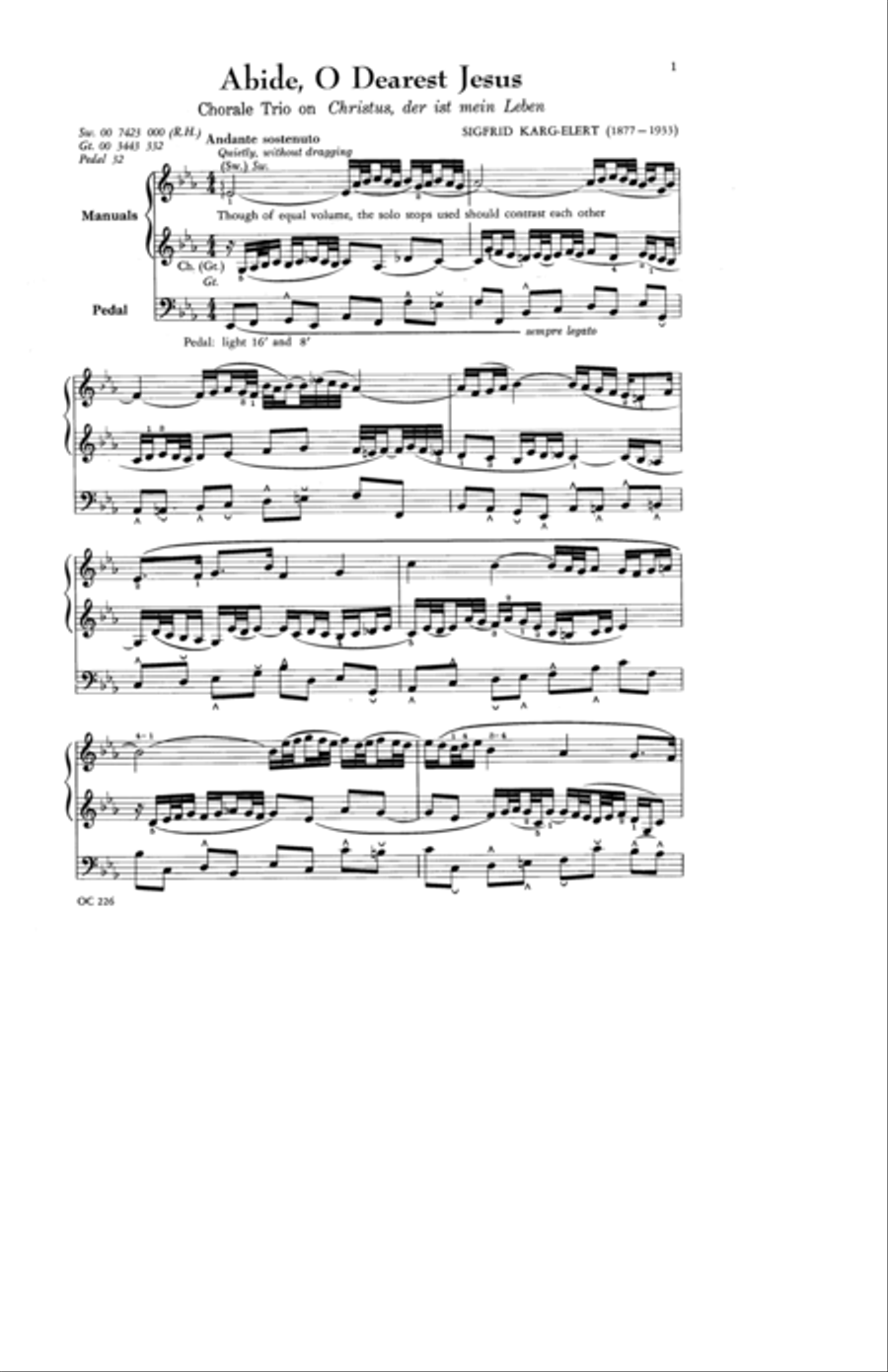 Wedding Music, Part II (Hymn Tune Preludes) Organ scores gallery preview page 5