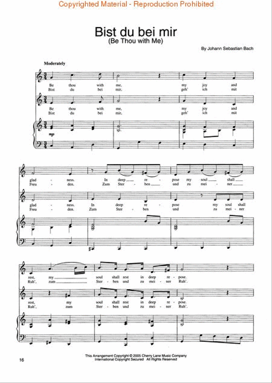 Wedding Songs for Vocal Duet Piano, Vocal, Guitar scores gallery preview page 4