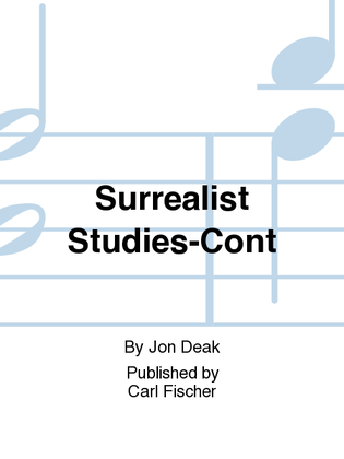 Book cover for Surrealist Studies