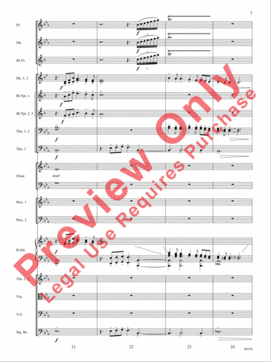 See, What a Morning Choir scores gallery preview page 8