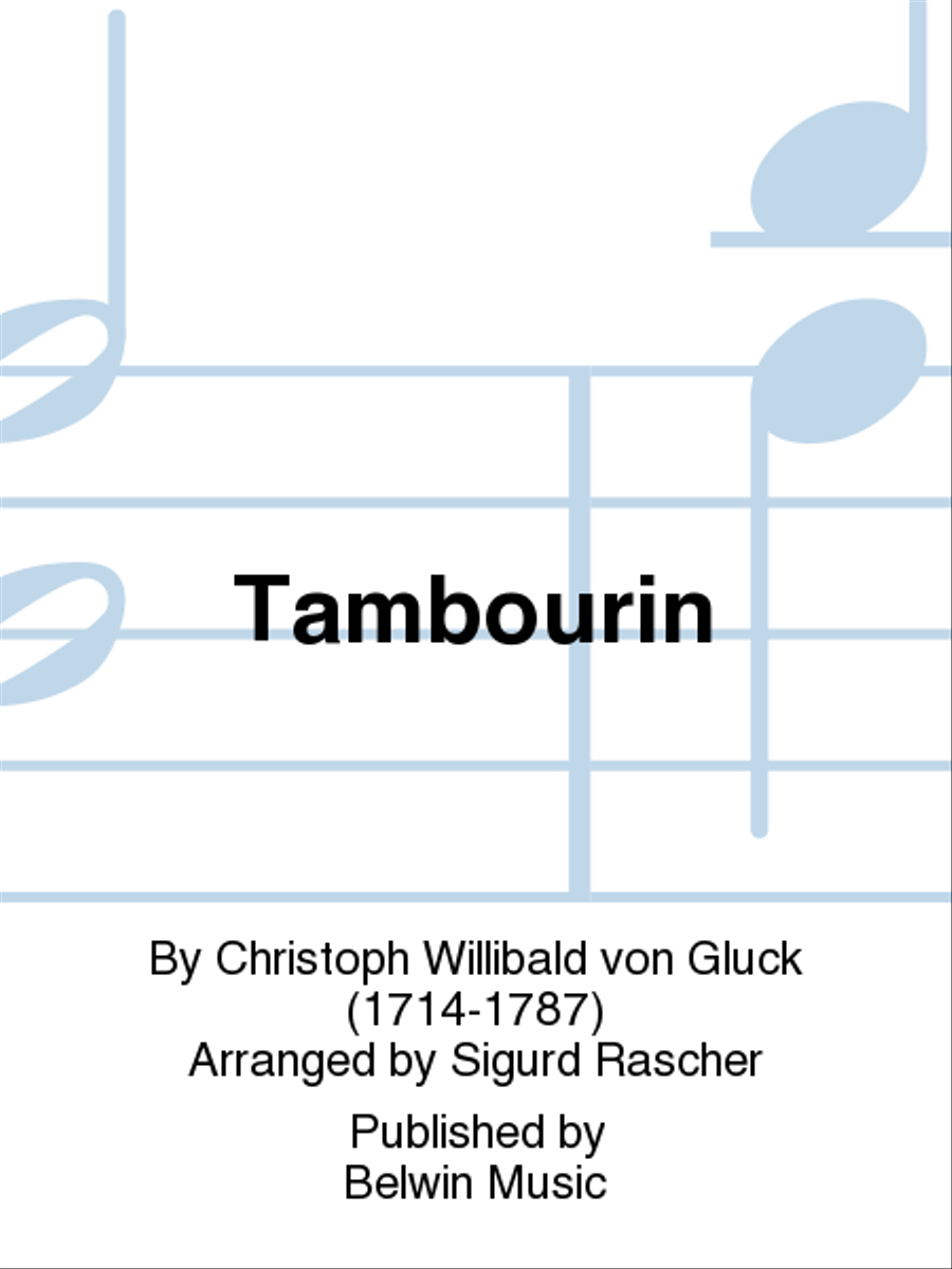 Tambourin Small Ensemble scores gallery preview page 1