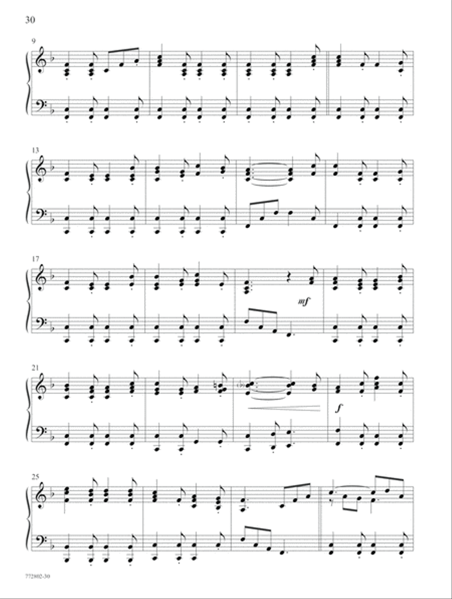 The Faithfulness of God Piano Solo scores gallery preview page 15