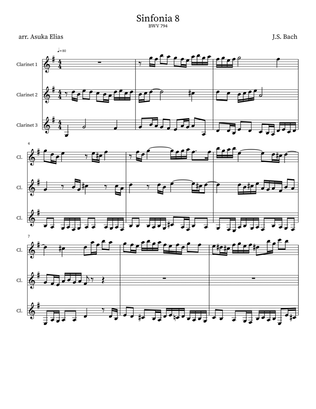 Sinfonia 8 (BWV 794)