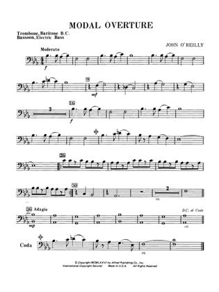 Modal Overture: 1st Trombone