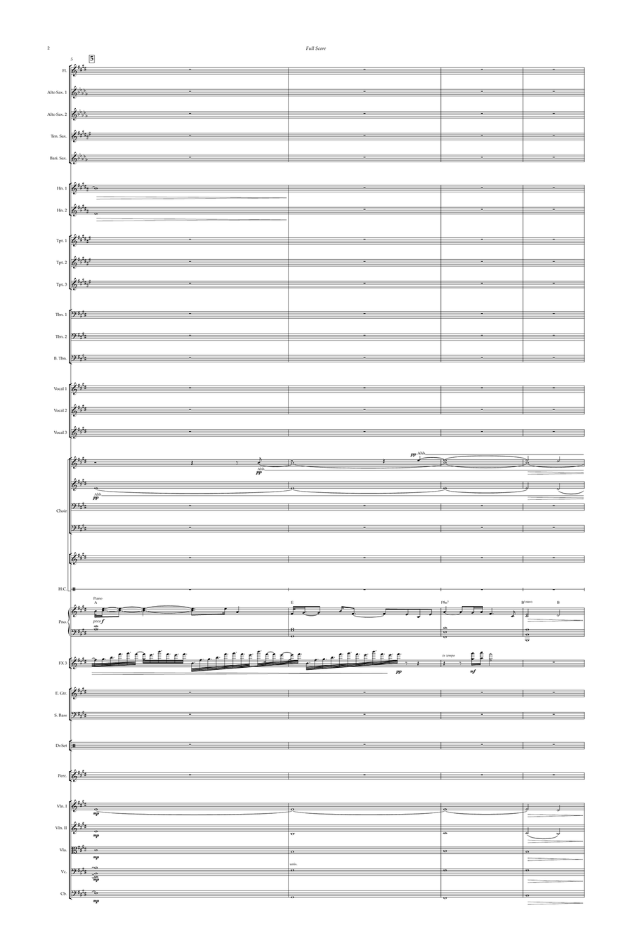 We Are The World We Are The World Full Orchestra scores gallery preview page 2