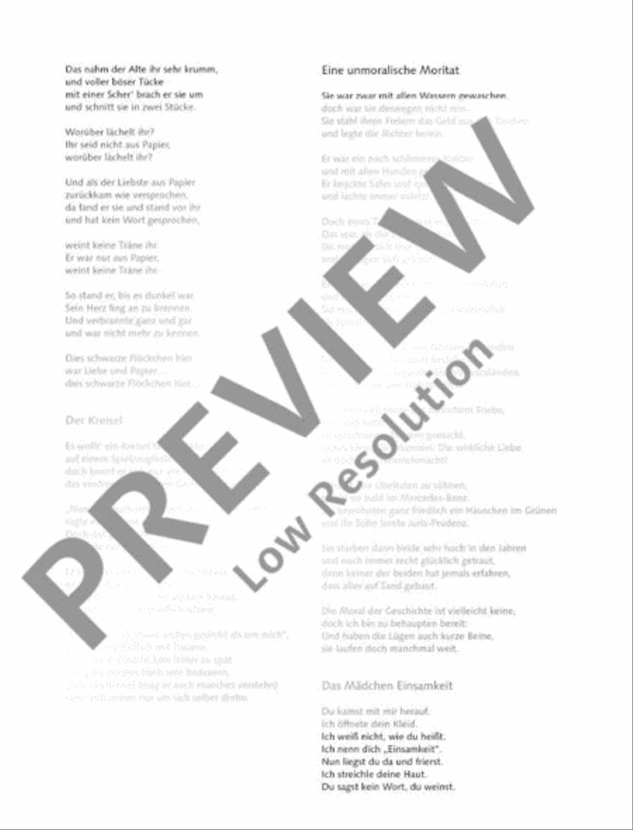 Trödelmarkt der Träume Voice scores gallery preview page 6