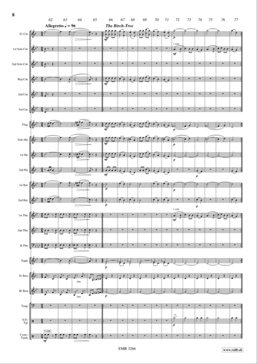 Russian Impressions Brass Band scores gallery preview page 9