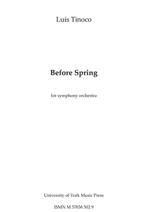 Before Spring