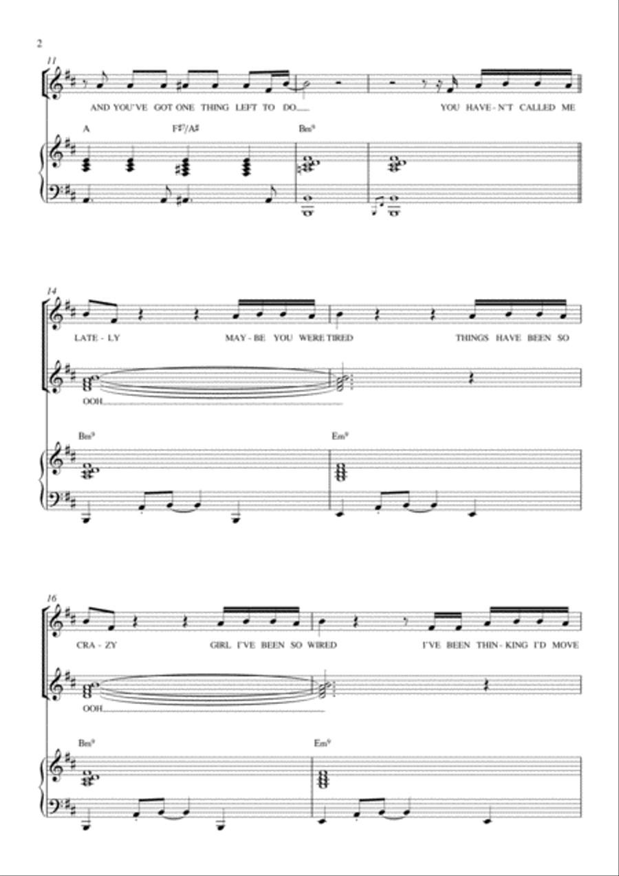 Waterfall (from CREATIVES) Voice scores gallery preview page 2