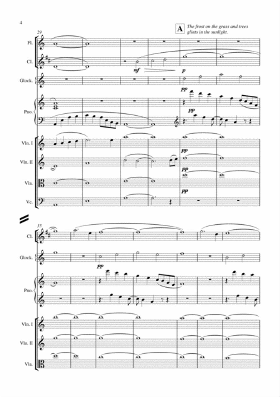 Pictures of Winter Pictures of Winter Large Ensemble scores gallery preview page 4