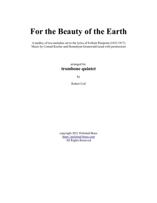 For the Beauty of the Earth (Trombone Quintet)
