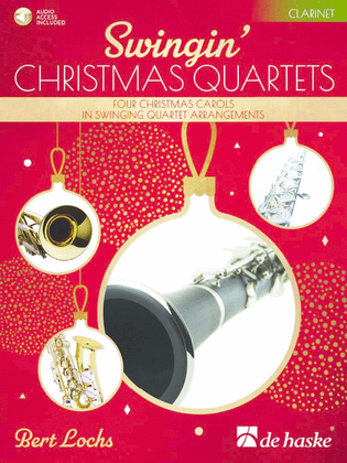 Book cover for Swingin' Christmas Quartets