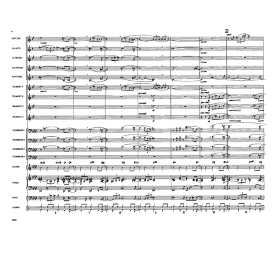 Been Alone Too Long Jazz Ensemble scores gallery preview page 3