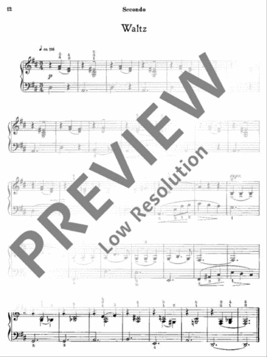 Easy Dances Piano Duet scores gallery preview page 13