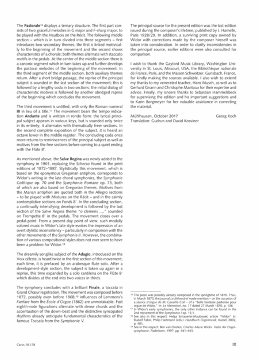 Symphonie No. II pour Orgue Organ scores gallery preview page 10