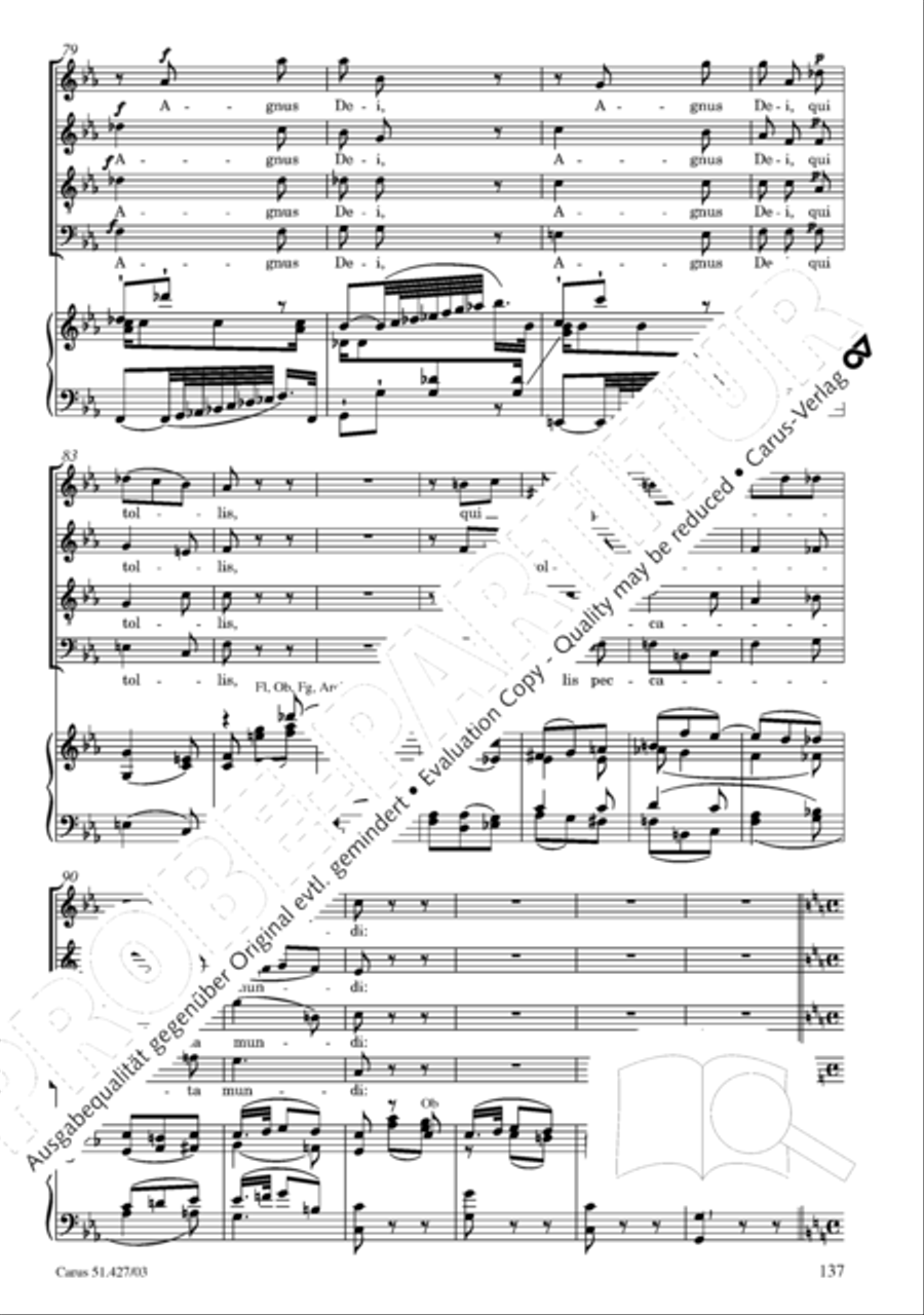 Mass in C Minor, K. 139/47a 