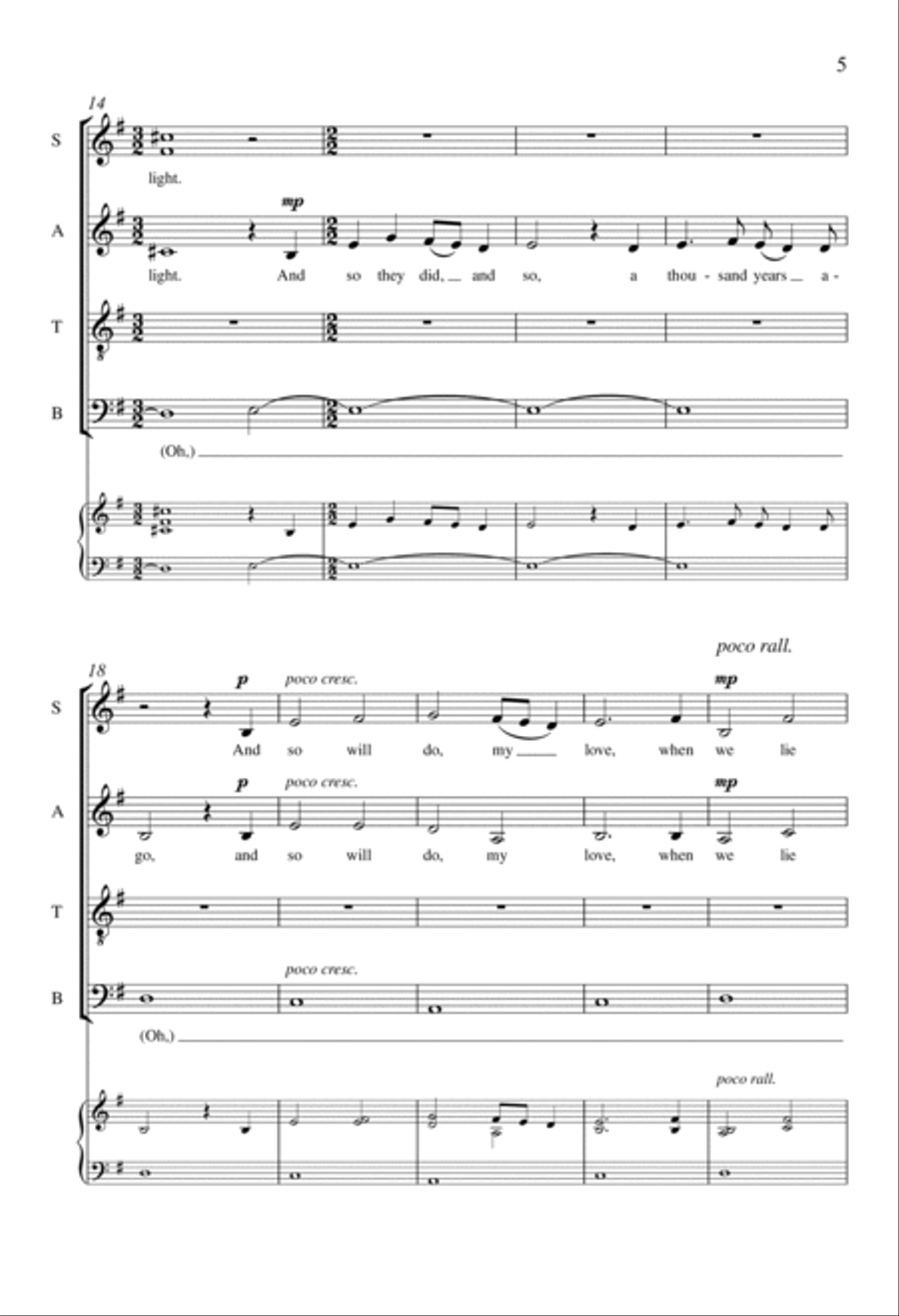 The World Is Old Divisi scores gallery preview page 4
