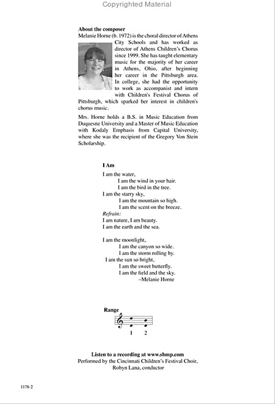 I Am - Two-part Octavo 2-Part scores gallery preview page 2
