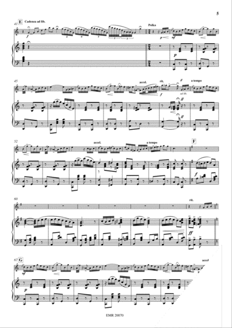 Fantastic Polka Piano Accompaniment scores gallery preview page 5