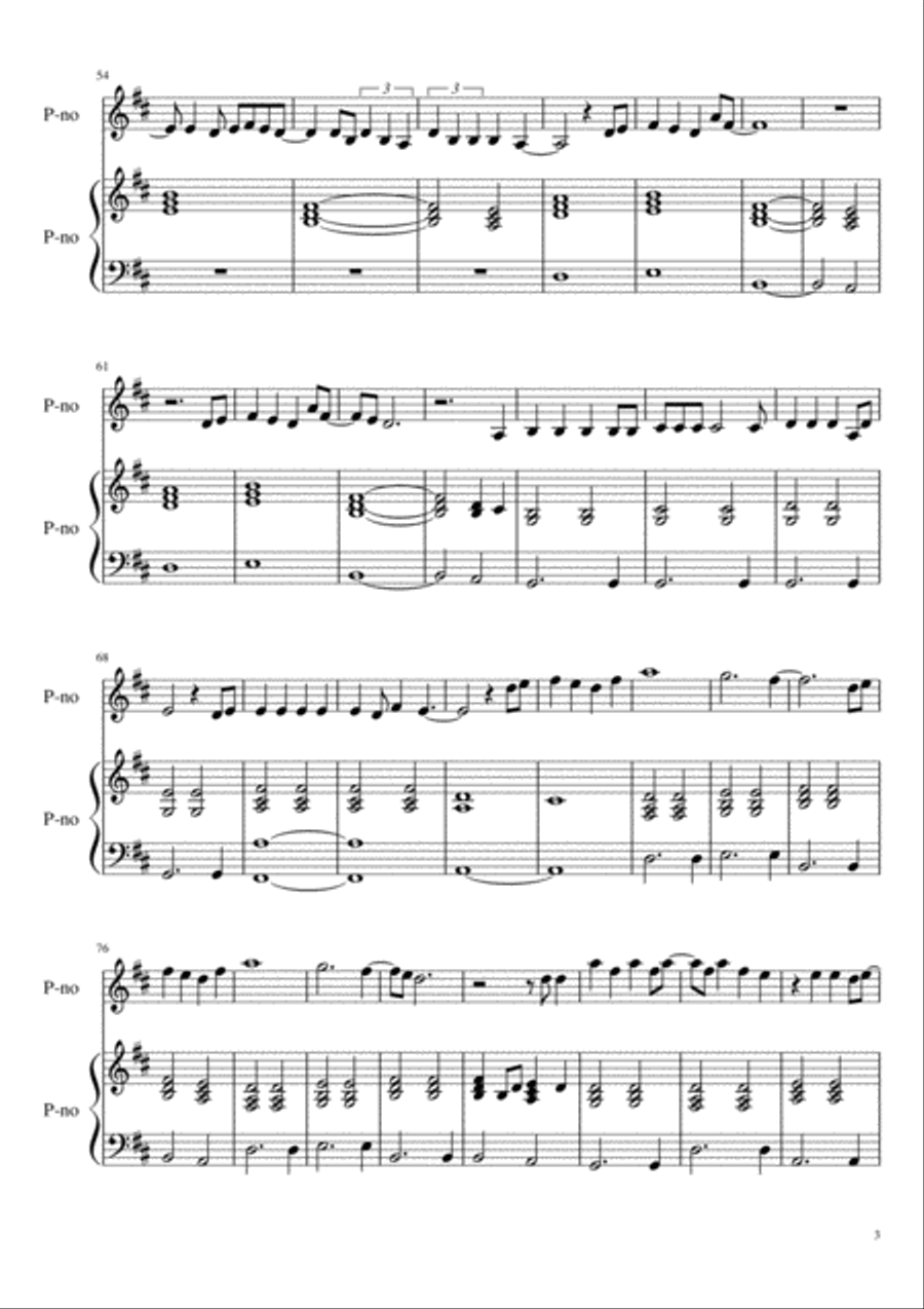 This Is Gospel 1 Piano, 4-Hands scores gallery preview page 3