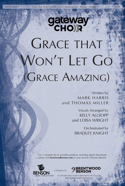 Grace That Won't Let Go (Accompaniment CD) image number null