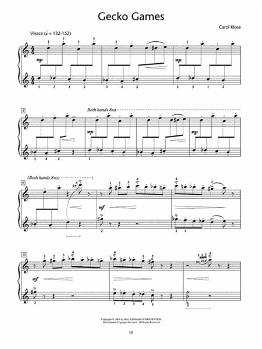 Desert Suite Piano Method scores gallery preview page 5