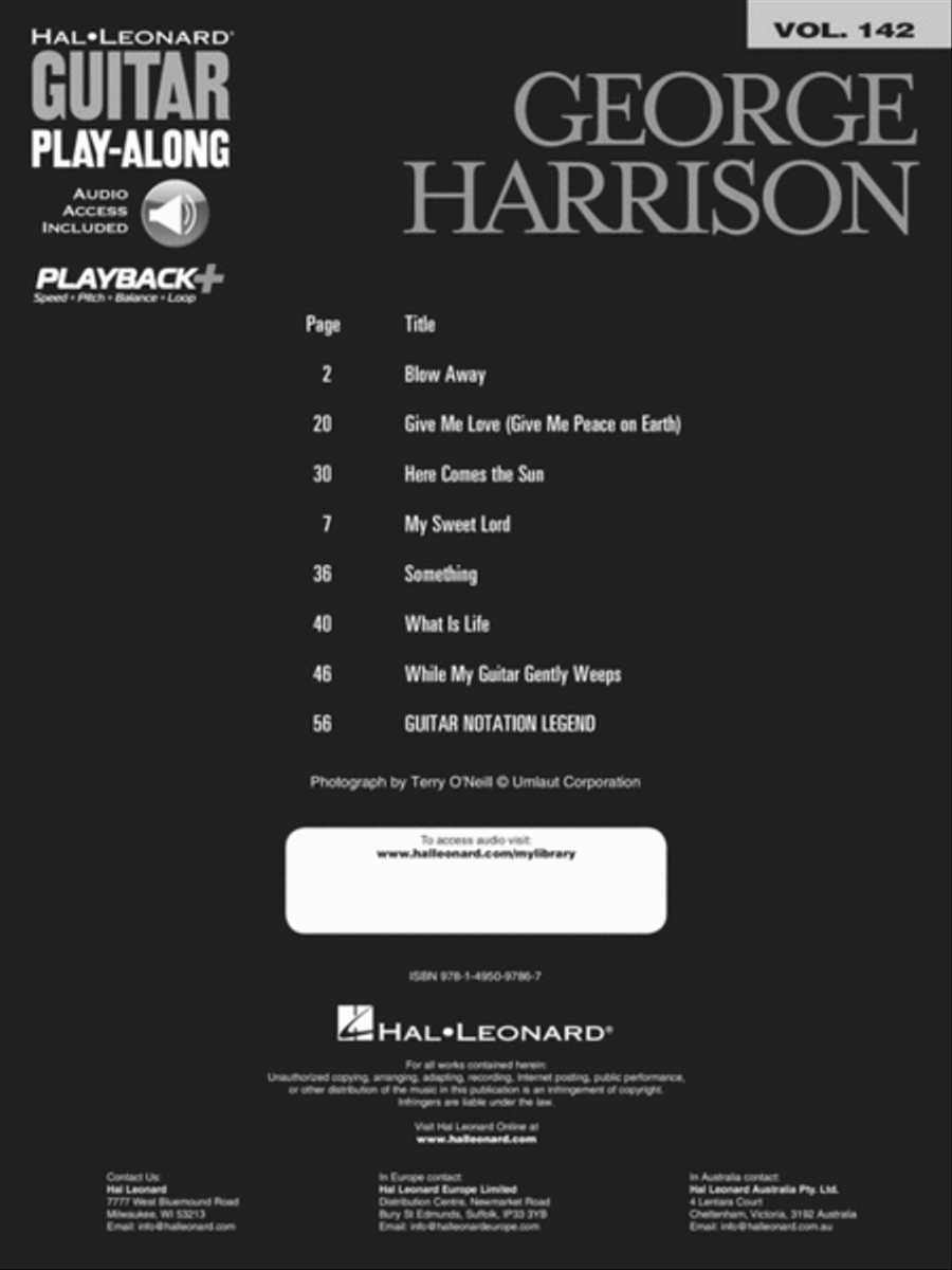 George Harrison Electric Guitar scores gallery preview page 2