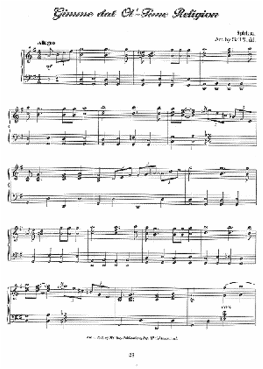 12 Spirituals for Piano Solo Piano Solo scores gallery preview page 2