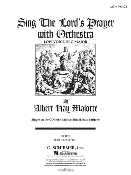 Sing the Lord's Prayer with Orchestra image number null