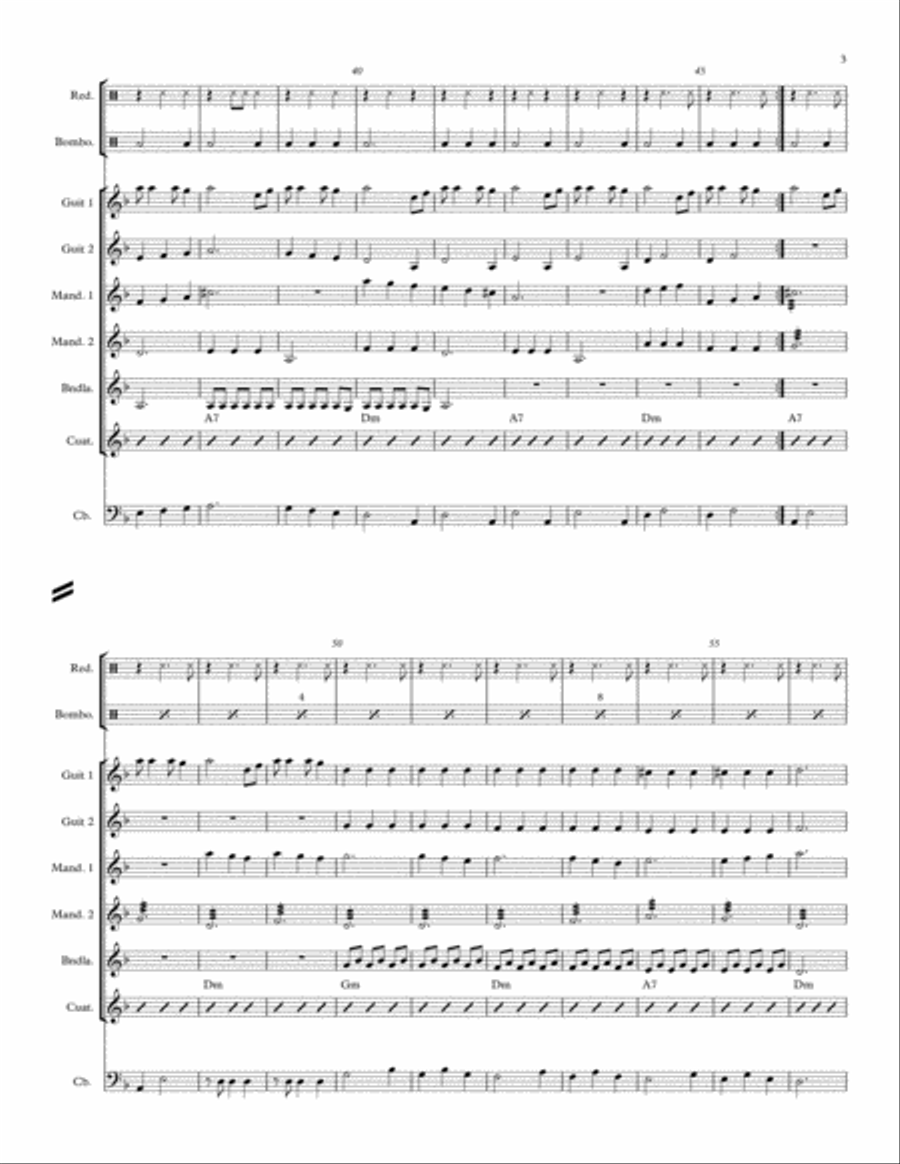 Gaban 2 Small Ensemble scores gallery preview page 3