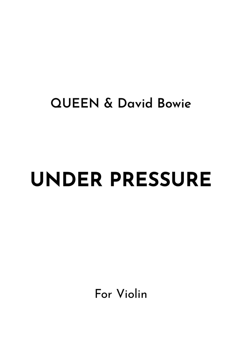 Under Pressure image number null